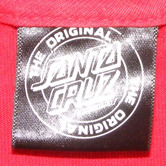 SANTA CRUZ Skateboards Tshirt, M, True Red, Logo, Short sleeves, Minimalist - Picture 6 of 8